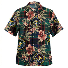 Clan Stewart Old Modern Tartan Crest Badge Aloha Hawaiian Shirt Tropical Old Style GF85 Stewart Old Modern Tartan Tartan Today   