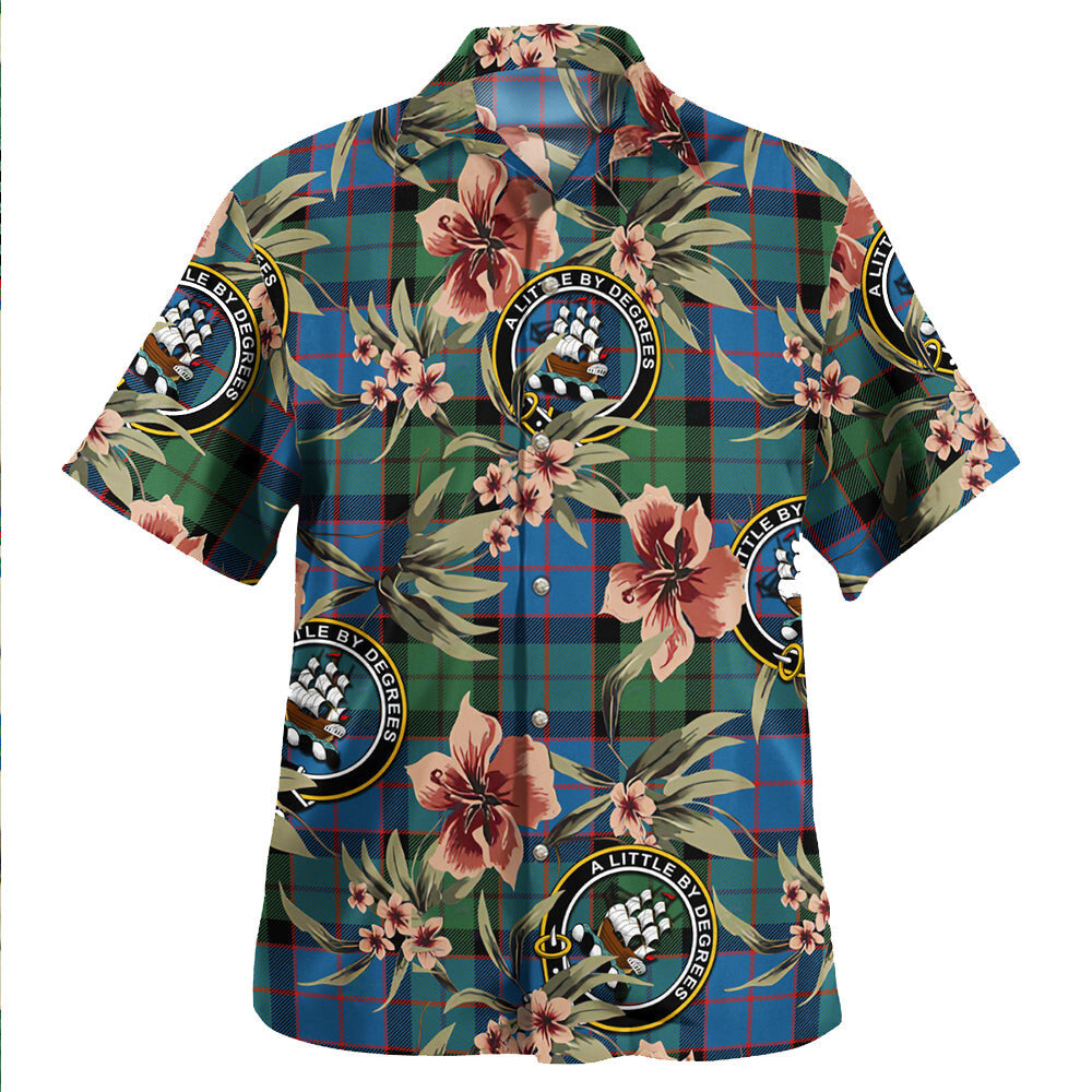 Clan MacWilliam (Williamson) Modern Tartan Crest Badge Aloha Hawaiian Shirt Tropical Old Style OM53 MacWilliam (Williamson) Modern Tartan Tartan Today   
