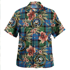 Clan MacWilliam (Williamson) Modern Tartan Crest Badge Aloha Hawaiian Shirt Tropical Old Style OM53 MacWilliam (Williamson) Modern Tartan Tartan Today   
