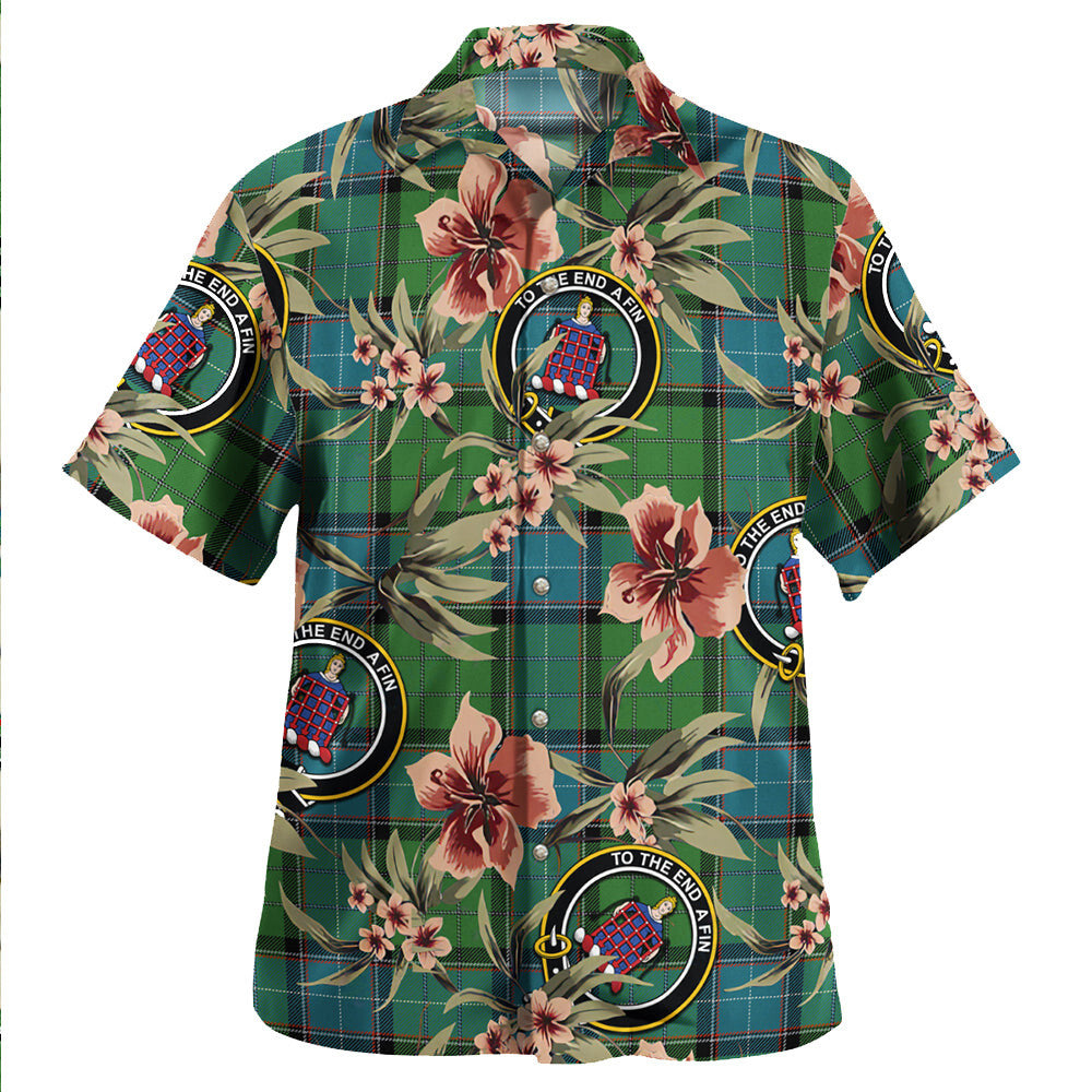 Clan Storrie Ancient Tartan Crest Badge Aloha Hawaiian Shirt Tropical Old Style YF18 Storrie Ancient Tartan Tartan Today   