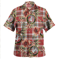 Clan MacLean of Duart Dress Red Weathered Tartan Crest Badge Aloha Hawaiian Shirt Tropical Old Style EQ92 MacLean of Duart Dress Red Weathered Tartan Tartan Today   