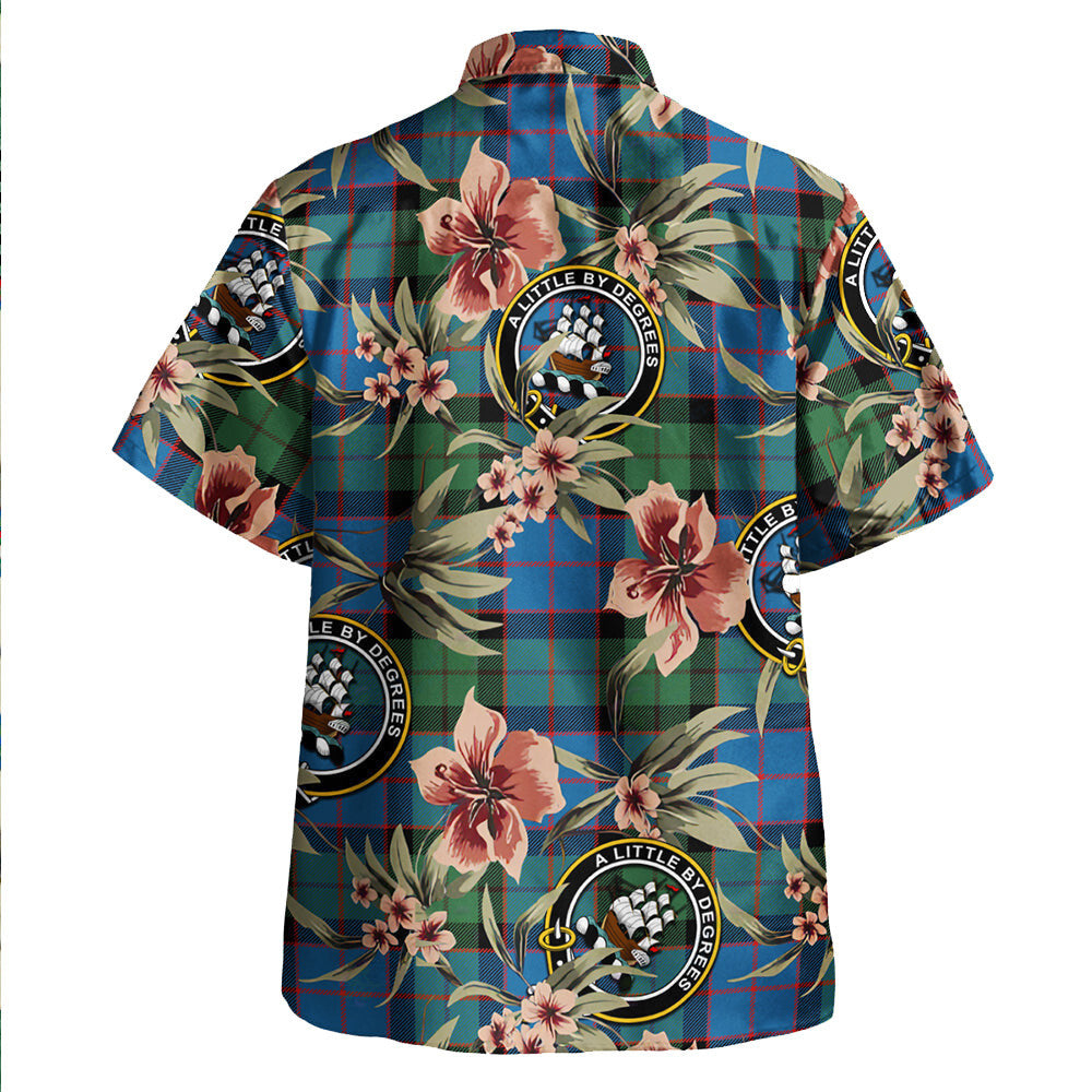 Clan MacWilliam (Williamson) Modern Tartan Crest Badge Aloha Hawaiian Shirt Tropical Old Style OM53 MacWilliam (Williamson) Modern Tartan Tartan Today   