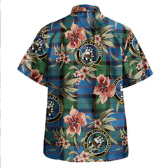 Clan MacWilliam (Williamson) Modern Tartan Crest Badge Aloha Hawaiian Shirt Tropical Old Style OM53 MacWilliam (Williamson) Modern Tartan Tartan Today   