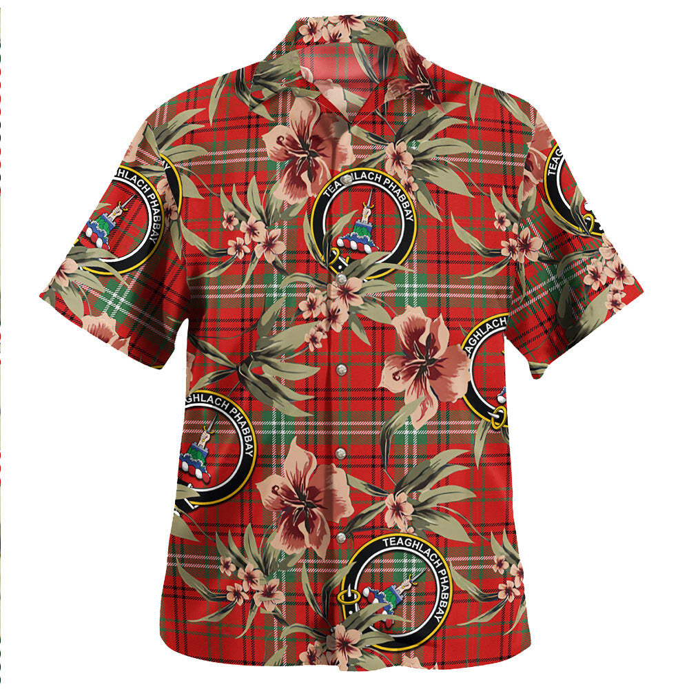 Clan Morrison Modern Tartan Crest Badge Aloha Hawaiian Shirt Tropical Old Style VP38 Morrison Modern Tartan Tartan Today   