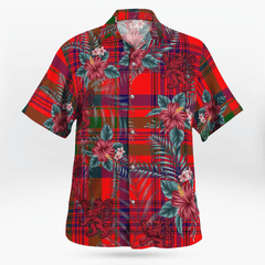 Clan Murray of Tulloch Modern Tartan Scottish Lion Hawaiian Shirt US33 Murray of Tulloch Modern Tartan Tartan Hawaii Shirt   