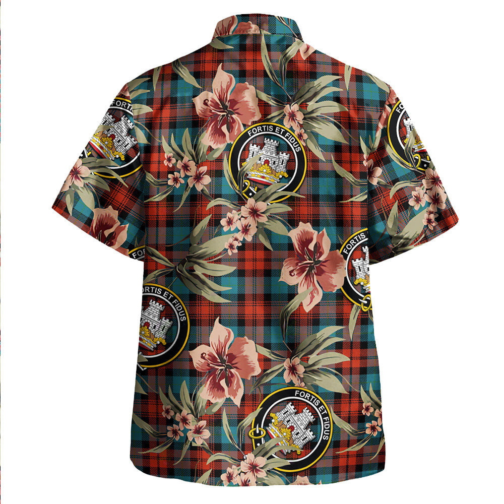 Clan MacLachlan Ancient Tartan Crest Badge Aloha Hawaiian Shirt Tropical Old Style YG81 MacLachlan Ancient Tartan Tartan Today   