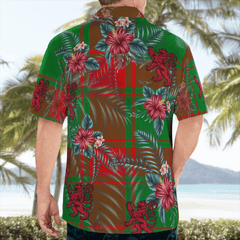 Clan Middleton Modern Tartan Scottish Lion Hawaiian Shirt JU44 Middleton Modern Tartan Tartan Hawaii Shirt   