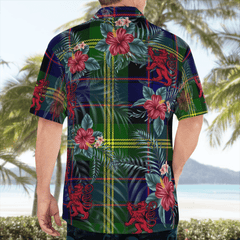Clan Watson Modern Tartan Scottish Lion Hawaiian Shirt HN19 Watson Modern Tartan Tartan Hawaii Shirt   