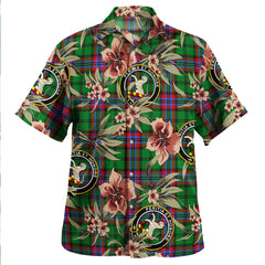 Clan McGeachie Tartan Crest Badge Aloha Hawaiian Shirt Tropical Old Style OU16 McGeachie Tartan Tartan Today   