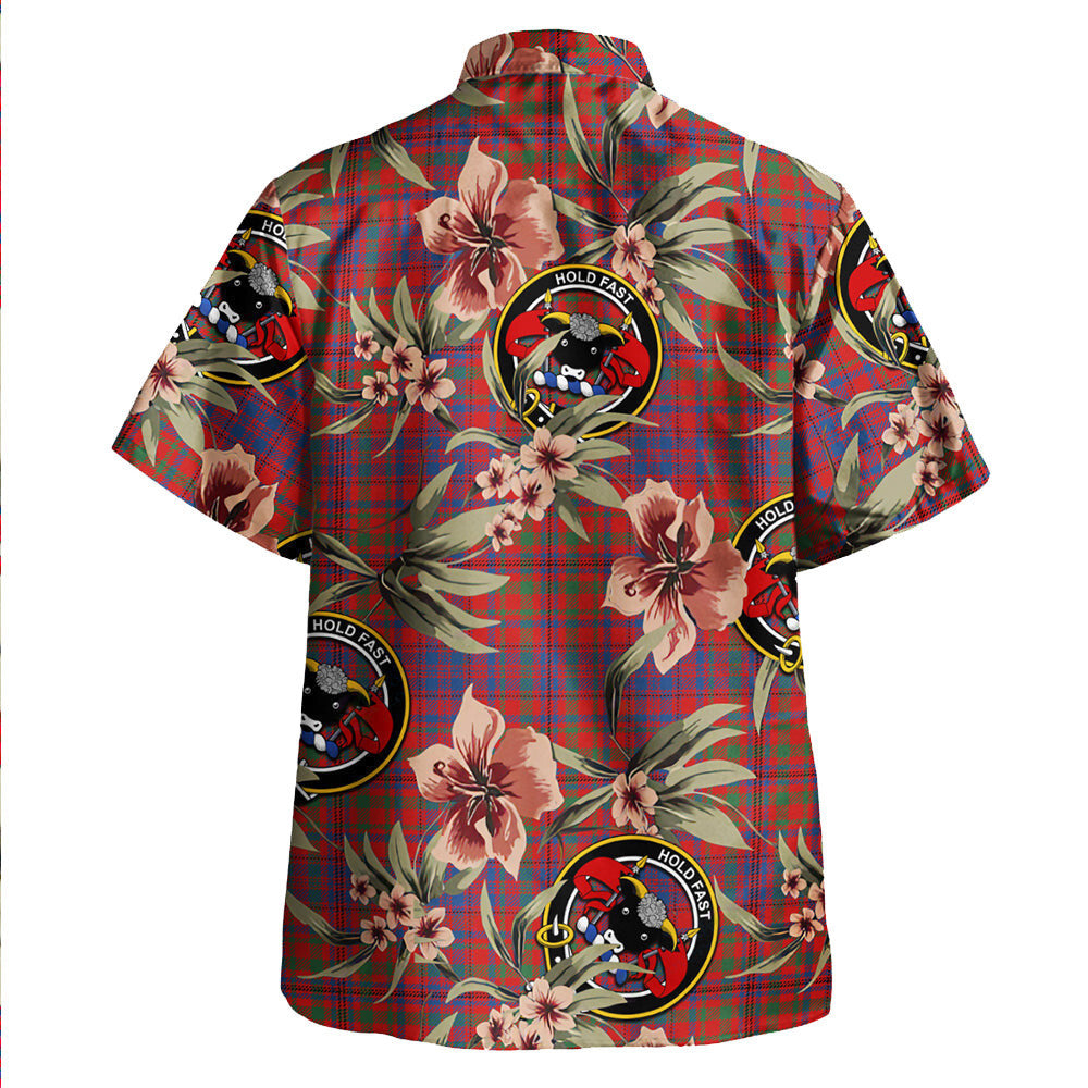 Clan MacLeod of Tullibardine (Red MacLeod) Modern Tartan Crest Badge Aloha Hawaiian Shirt Tropical Old Style QC78 MacLeod of Tullibardine (Red MacLeod) Modern Tartan Tartan Today   