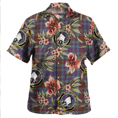 Clan Tennant Yules Weathered Tartan Crest Badge Aloha Hawaiian Shirt Tropical Old Style YK66 Tennant Yules Weathered Tartan Tartan Today   