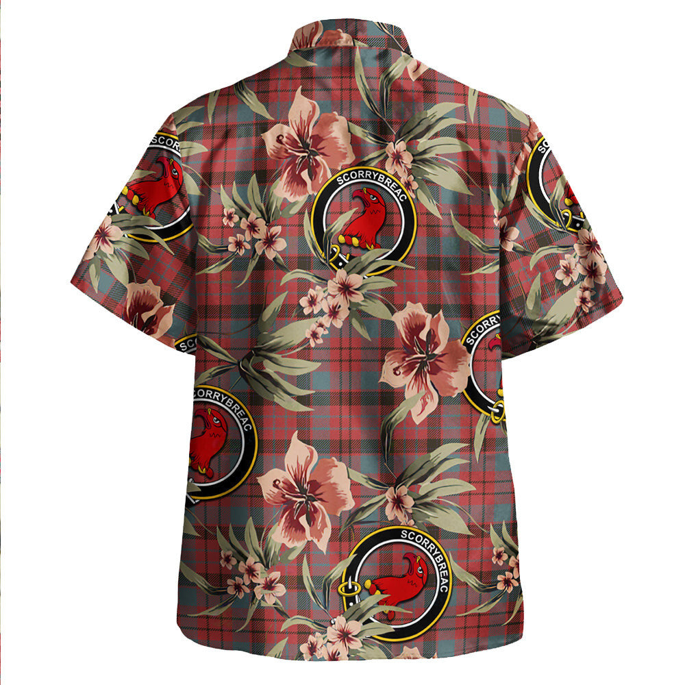 Clan MacNicol Weathered Tartan Crest Badge Aloha Hawaiian Shirt Tropical Old Style CB58 MacNicol Weathered Tartan Tartan Today   