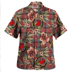 Clan MacNicol Weathered Tartan Crest Badge Aloha Hawaiian Shirt Tropical Old Style CB58 MacNicol Weathered Tartan Tartan Today   
