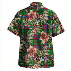 Clan McGeachie Tartan Crest Badge Aloha Hawaiian Shirt Tropical Old Style OU16 McGeachie Tartan Tartan Today   