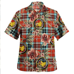 Clan MacTavish Weathered Tartan Crest Badge Aloha Hawaiian Shirt Tropical Old Style QZ61 MacTavish Weathered Tartan Tartan Today   