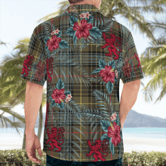 Clan Stewart Hunting Weathered Tartan Scottish Lion Hawaiian Shirt MU56 Stewart Hunting Weathered Tartan Tartan Hawaii Shirt   