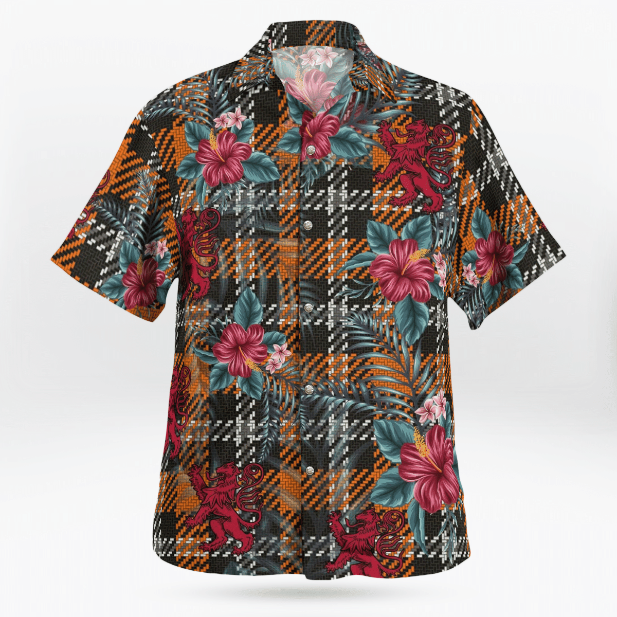 Clan Oklahoma State University Tartan Scottish Lion Hawaiian Shirt NQ68 Oklahoma State University Tartan Scottish Lion Hawaiian Shirt Tartan Tartan Hawaii Shirt   