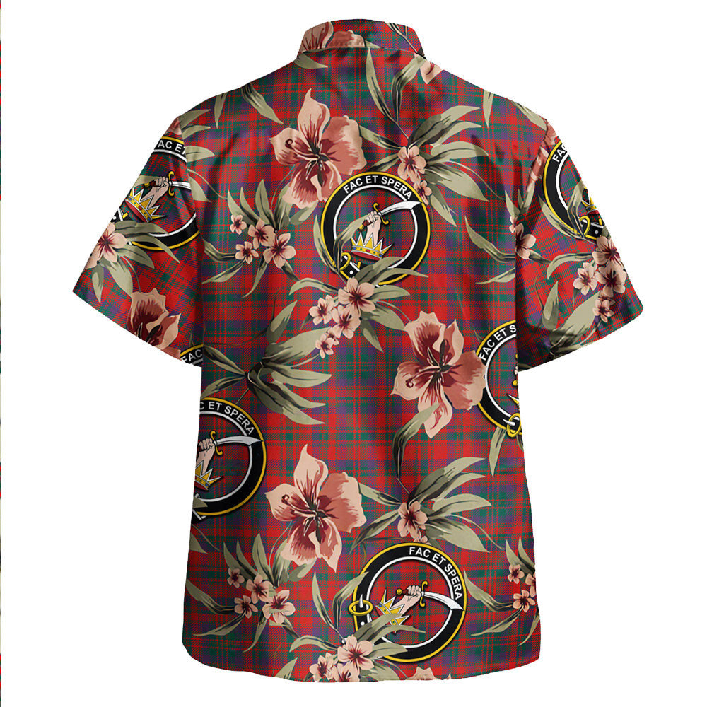 Clan Matheson Modern Tartan Crest Badge Aloha Hawaiian Shirt Tropical Old Style TY11 Matheson Modern Tartan Tartan Today   