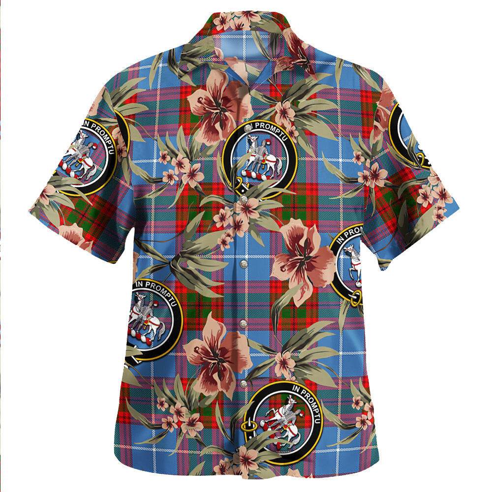Clan Trotter Tartan Crest Badge Aloha Hawaiian Shirt Tropical Old Style XZ20 Trotter Tartan Tartan Today   