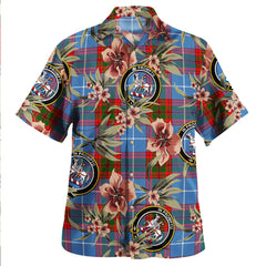 Clan Trotter Tartan Crest Badge Aloha Hawaiian Shirt Tropical Old Style XZ20 Trotter Tartan Tartan Today   