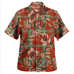 Clan Morrison Ancient Tartan Crest Badge Aloha Hawaiian Shirt Tropical Old Style DL49 Morrison Ancient Tartan Tartan Today   