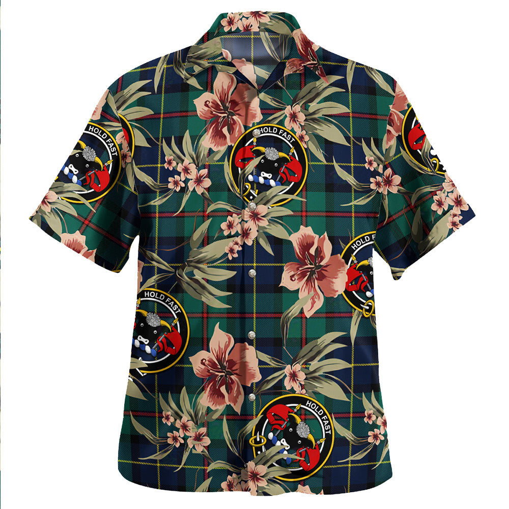 Clan MacLeod of Assynt Modern Tartan Crest Badge Aloha Hawaiian Shirt Tropical Old Style SM17 MacLeod of Assynt Modern Tartan Tartan Today   