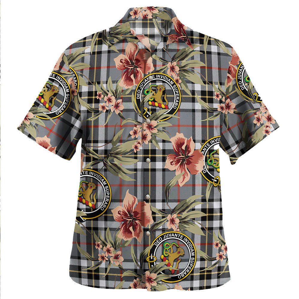 Clan Thomson Grey (MacThomasThompson Grey) Modern Tartan Crest Badge Aloha Hawaiian Shirt Tropical Old Style XR46 Thomson Grey (MacThomasThompson Grey) Modern Tartan Tartan Today   