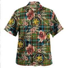 Clan MacLeish Ancient Tartan Crest Badge Aloha Hawaiian Shirt Tropical Old Style VR88 MacLeish Ancient Tartan Tartan Today   