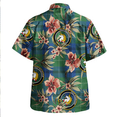 Clan Oliphant Modern Tartan Crest Badge Aloha Hawaiian Shirt Tropical Old Style BM91 Oliphant Modern Tartan Tartan Today   