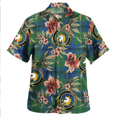 Clan Oliphant Modern Tartan Crest Badge Aloha Hawaiian Shirt Tropical Old Style BM91 Oliphant Modern Tartan Tartan Today   