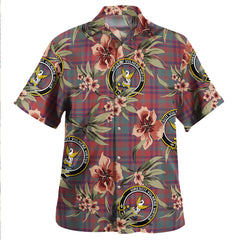 Clan Stewart of Killiecrankie Weathered Tartan Crest Badge Aloha Hawaiian Shirt Tropical Old Style IS46 Stewart of Killiecrankie Weathered Tartan Tartan Today   