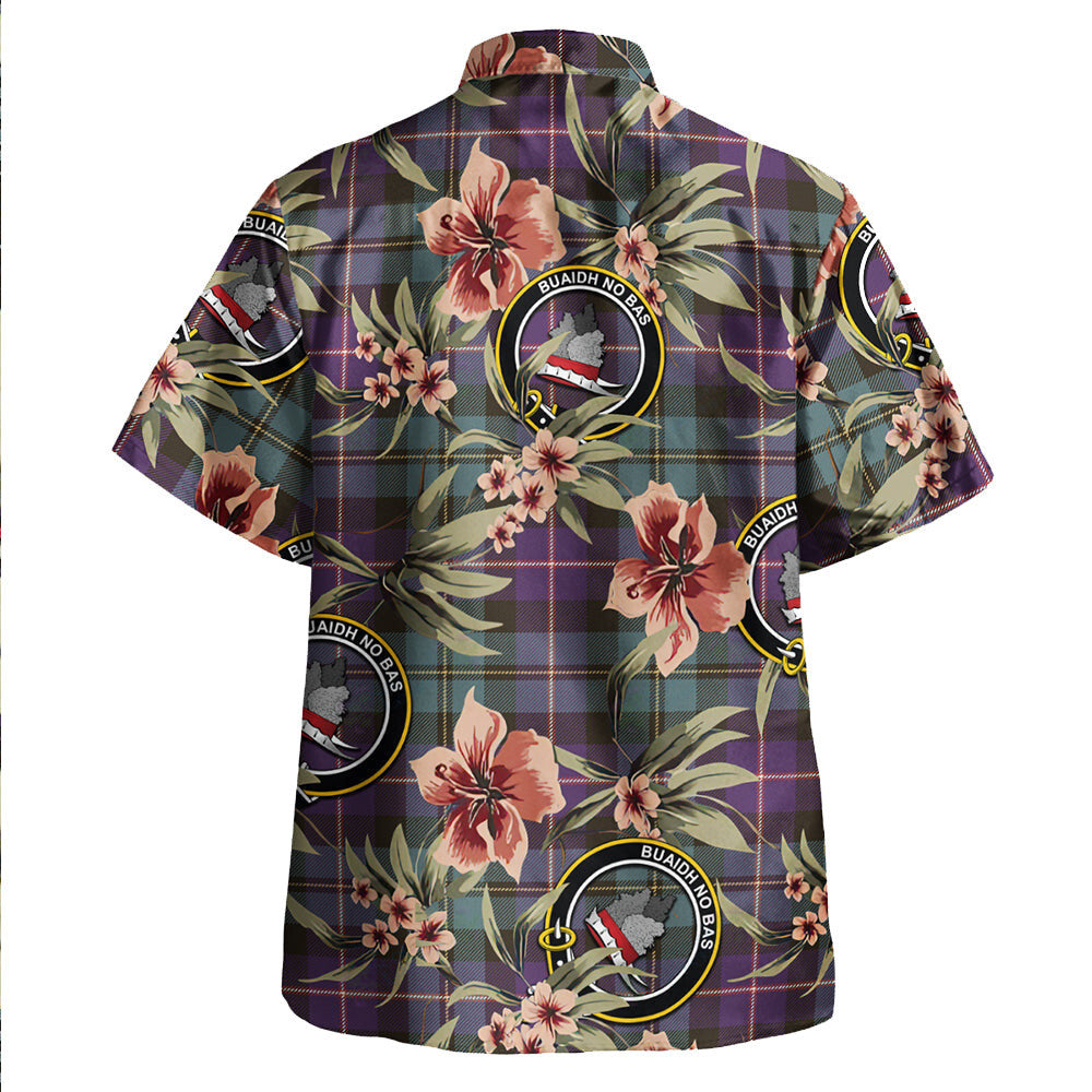 Clan MacNeil of Barra Old (MacNeill Old) Weathered Tartan Crest Badge Aloha Hawaiian Shirt Tropical Old Style DS66 MacNeil of Barra Old (MacNeill Old) Weathered Tartan Tartan Today   