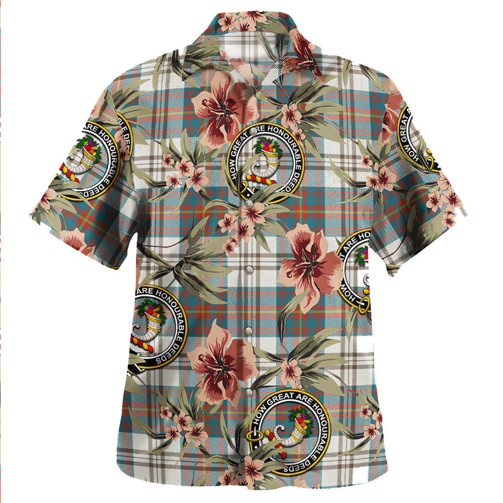 Clan Walker Dress Ancient Tartan Crest Badge Aloha Hawaiian Shirt Tropical Old Style YR36 Walker Dress Ancient Tartan Tartan Today   