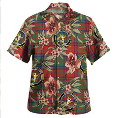 Clan Stewart of Killiecrankie Modern Tartan Crest Badge Aloha Hawaiian Shirt Tropical Old Style WS75 Stewart of Killiecrankie Modern Tartan Tartan Today   