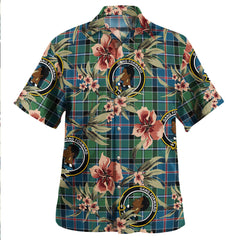 Clan Stirling Modern Tartan Crest Badge Aloha Hawaiian Shirt Tropical Old Style WT43 Stirling Modern Tartan Tartan Today   