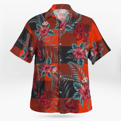 Clan Rob Roy MacGregor Ancient Tartan Scottish Lion Hawaiian Shirt JL89 Rob Roy MacGregor Ancient Tartan Tartan Hawaii Shirt   
