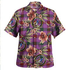 Clan Montgomery Ancient Tartan Crest Badge Aloha Hawaiian Shirt Tropical Old Style CK32 Montgomery Ancient Tartan Tartan Today   