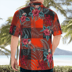 Clan Rob Roy MacGregor Ancient Tartan Scottish Lion Hawaiian Shirt JL89 Rob Roy MacGregor Ancient Tartan Tartan Hawaii Shirt   