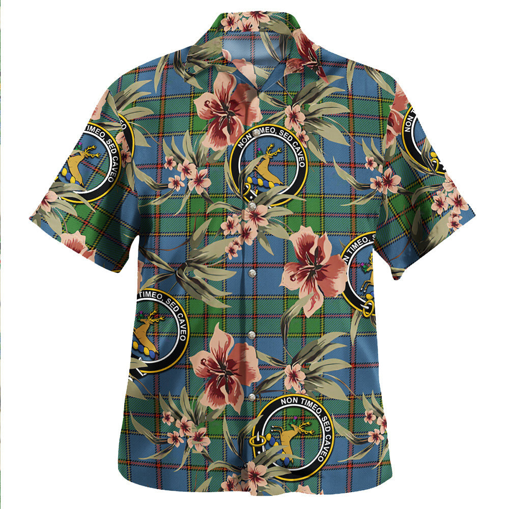 Clan Strachan Ancient Tartan Crest Badge Aloha Hawaiian Shirt Tropical Old Style JL54 Strachan Ancient Tartan Tartan Today   