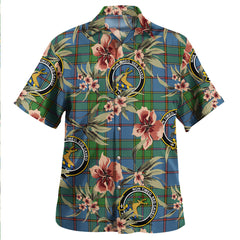 Clan Strachan Ancient Tartan Crest Badge Aloha Hawaiian Shirt Tropical Old Style JL54 Strachan Ancient Tartan Tartan Today   