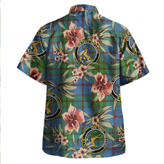 Clan Strachan Ancient Tartan Crest Badge Aloha Hawaiian Shirt Tropical Old Style JL54 Strachan Ancient Tartan Tartan Today   