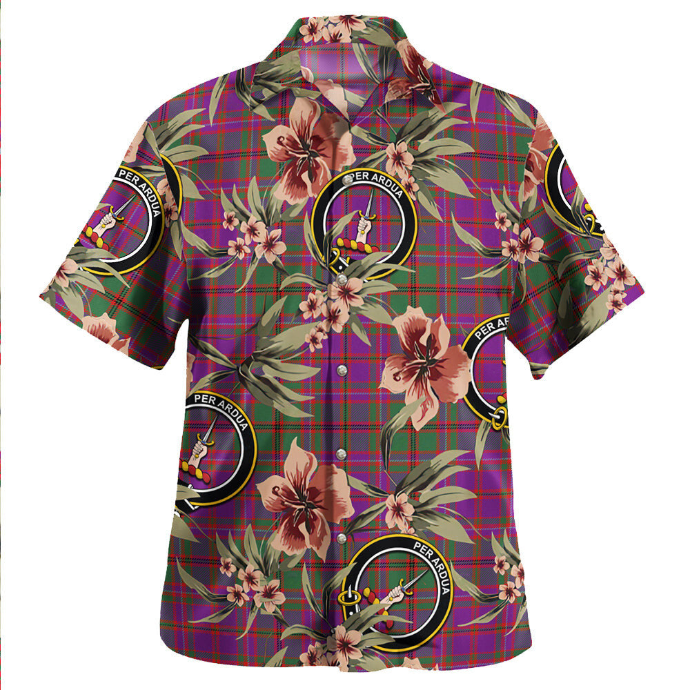 Clan MacIntyre of Glenorchy Modern Tartan Crest Badge Aloha Hawaiian Shirt Tropical Old Style DU75 MacIntyre of Glenorchy Modern Tartan Tartan Today   