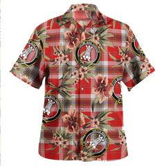Clan MacLean of Duart Dress Red Modern Tartan Crest Badge Aloha Hawaiian Shirt Tropical Old Style ON55 MacLean of Duart Dress Red Modern Tartan Tartan Today   