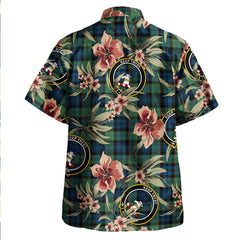 Clan Sempill (Semple) Modern Tartan Crest Badge Aloha Hawaiian Shirt Tropical Old Style UR25 Sempill (Semple) Modern Tartan Tartan Today   
