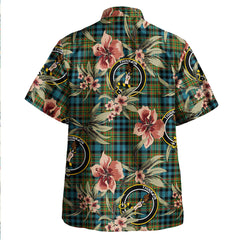 Clan MacLellan Ancient Tartan Crest Badge Aloha Hawaiian Shirt Tropical Old Style GK31 MacLellan Ancient Tartan Tartan Today   