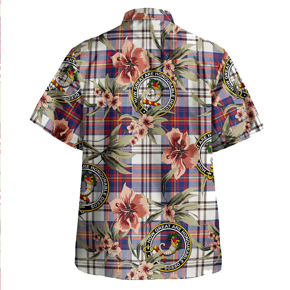 Clan Walker Dress Modern Tartan Crest Badge Aloha Hawaiian Shirt Tropical Old Style VP74 Walker Dress Modern Tartan Tartan Today   