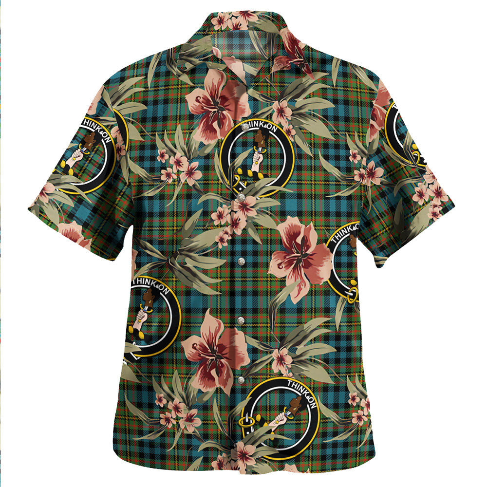 Clan MacLellan Ancient Tartan Crest Badge Aloha Hawaiian Shirt Tropical Old Style GK31 MacLellan Ancient Tartan Tartan Today   