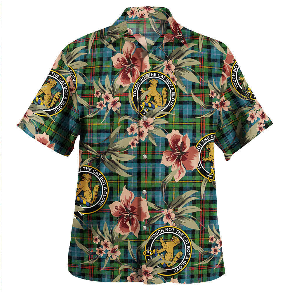 Clan Smith (MacGowan Hunting) Ancient Tartan Crest Badge Aloha Hawaiian Shirt Tropical Old Style XU76 Smith (MacGowan Hunting) Ancient Tartan Tartan Today   