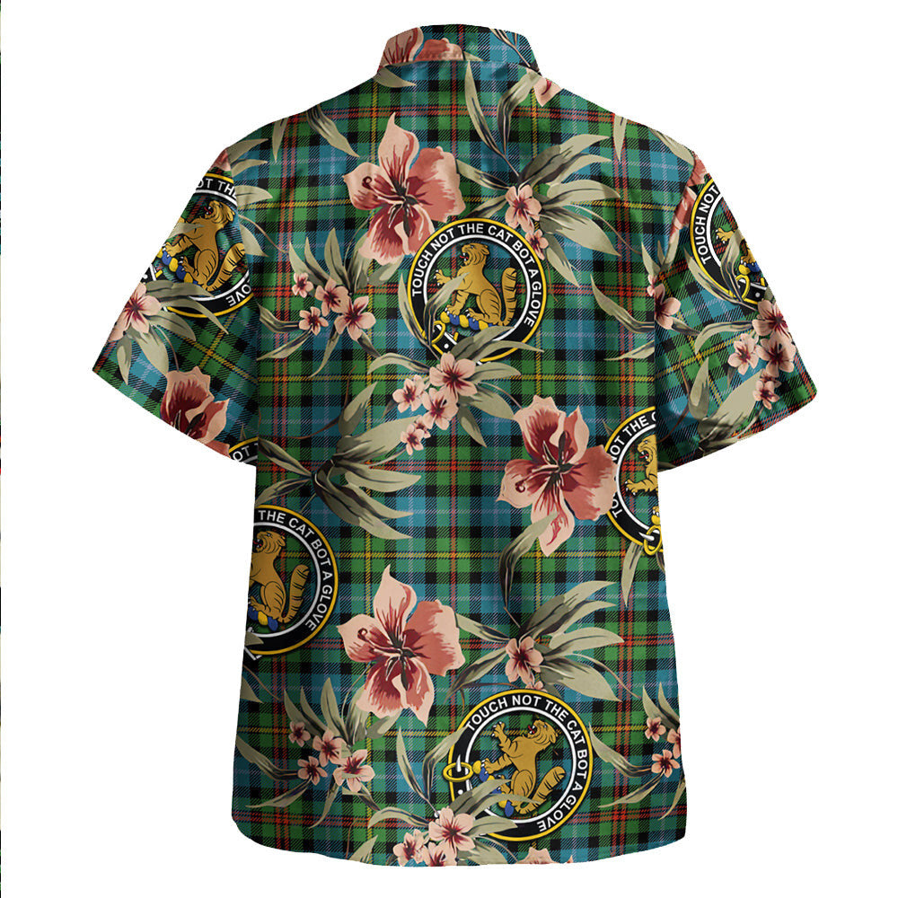 Clan Smith (MacGowan Hunting) Ancient Tartan Crest Badge Aloha Hawaiian Shirt Tropical Old Style XU76 Smith (MacGowan Hunting) Ancient Tartan Tartan Today   