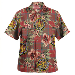 Clan MacPherson of Cluny Weathered Tartan Crest Badge Aloha Hawaiian Shirt Tropical Old Style QX70 MacPherson of Cluny Weathered Tartan Tartan Today   
